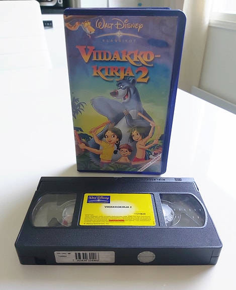 Viidakkokirja 2 VHS (Disney Klassikko, suomeksi puhuttu)