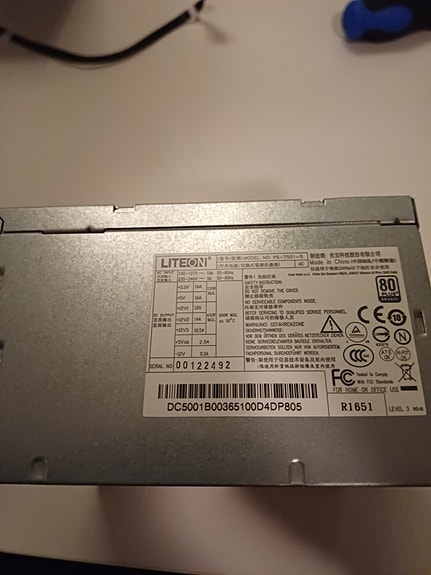 Virtalähde 500w 
Löytyy Ylämyllyltä.