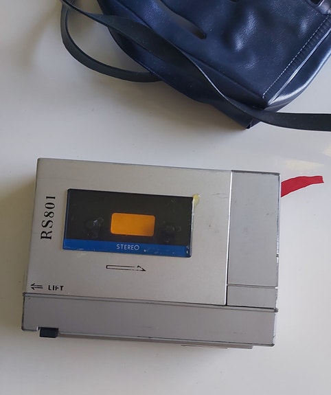 Vintage RS801 Mini Stereo Abspieler (Rikki / Varaosiksi)