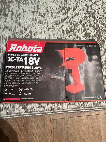 Robota ilmapuhallin