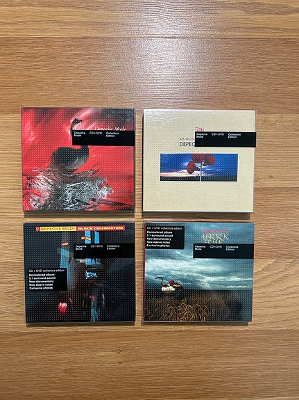 Depeche Mode SACD+DVD Collectors Edition x 4