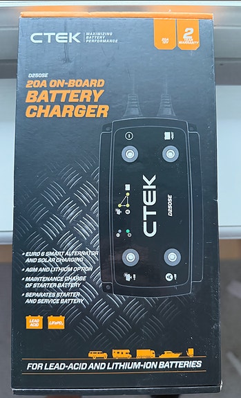 CTEK Smartpass 120S + D250SE Dual akkulaturi