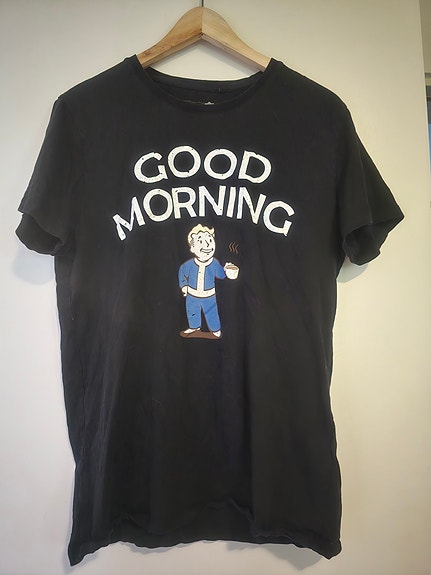 Fallout Vault Boy ”Good Morning” T-paita (Koko XL)