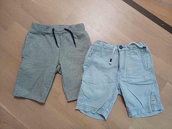 T-paidat ja shortsit