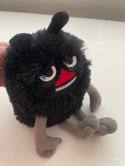 Muumi Haisuli pehmolelu🖤❤️