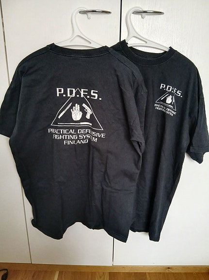 Fruit of the Loom P.D.F.S. T-paita XL musta,2 kappaletta