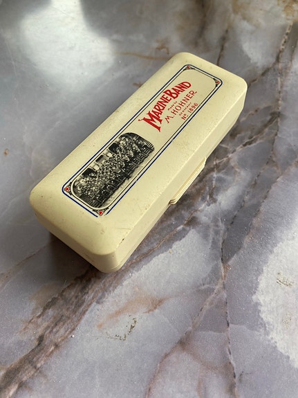 Hohner Marine Band 1896 huuliharppu kotelolla