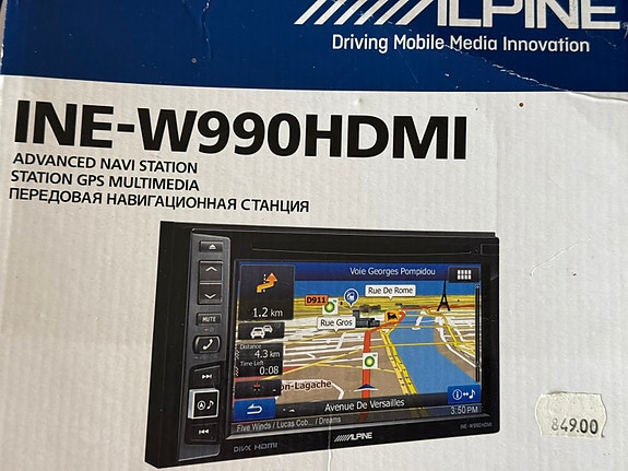 Alpine INE-W880HDMI 2Din soitin