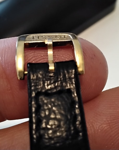 Tissot 12mm nahkaranneke