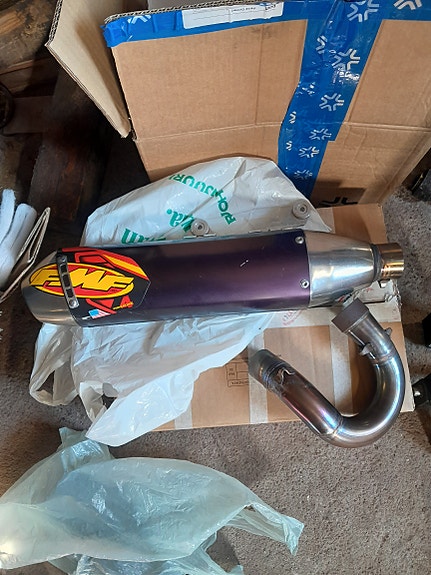 KTM 500 EXC -21 FMF powercore 4 koko putkisto