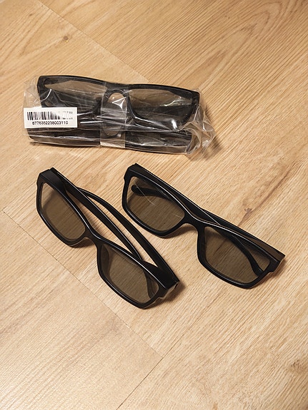 Philips 3D -lasit (4 kpl)