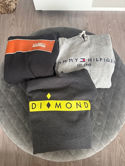 Huppareita (Tommy Hilfiger, Diamond & WRC)