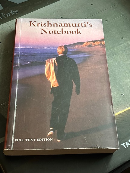 Krishnamurti’s Notebook