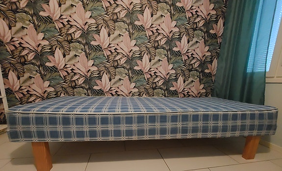 Sininen runkopatja 80x200