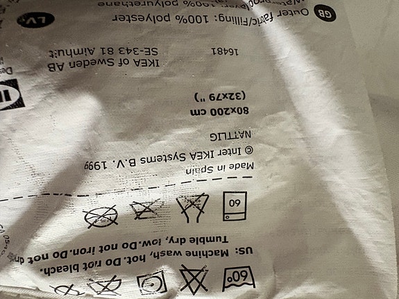 Ikea petauspatjan suojus 80x200