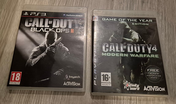 Ps3 call of duty pelit