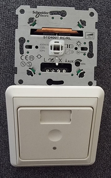 Valonsäädin Artic - STD400T-RC/RL PAINIKESÄÄD. VA - Schneider Electric
