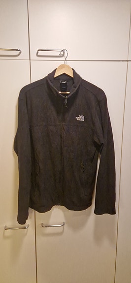 The North Face fleece-takki M musta