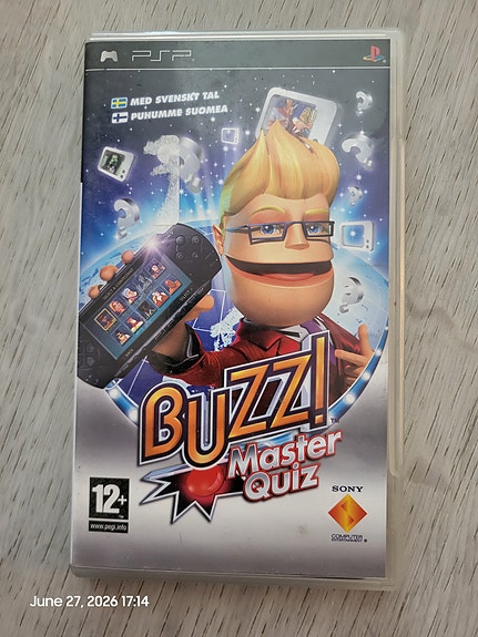 PSP Buzz! Master Quiz CIB