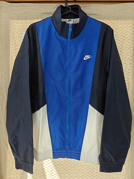 Nike takki L sininen-valkoinen