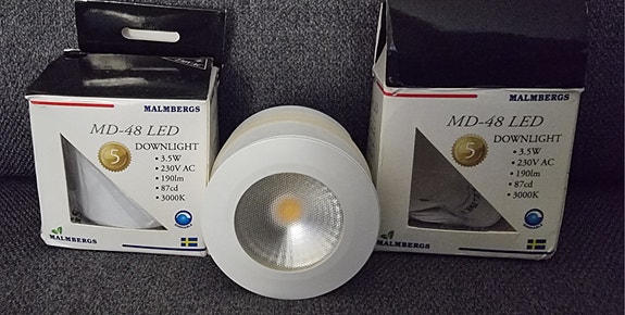 Malmbergs MD-48 LED -alasvalo 2kpl