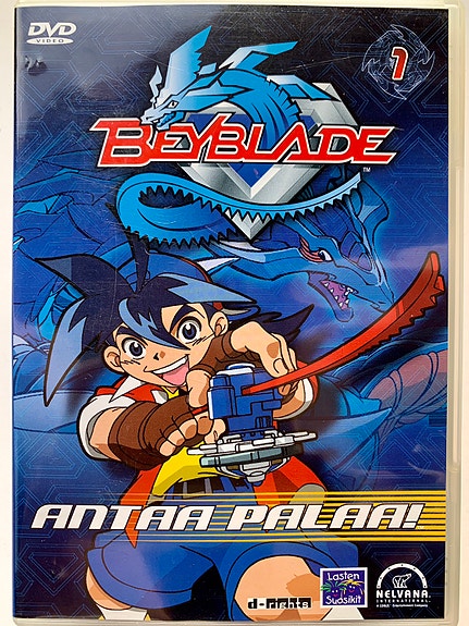 Beyblade 1 Antaa palaa! DVD anime