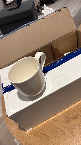 Villeroy & Boch New Cottage Basic mukit, 6kpl, valkoinen