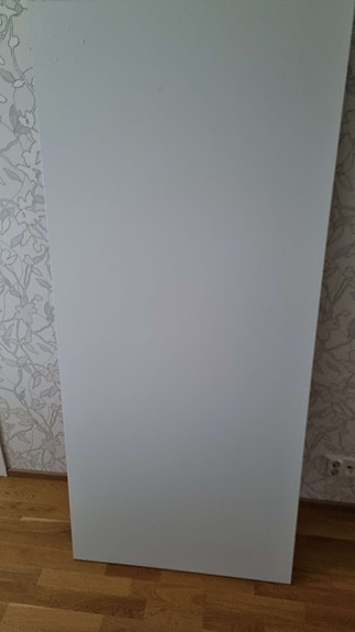 Työpöydän kansilevy + 6 Ikea adils jalkaa