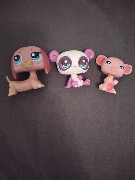 Littlest Pet Shop figuurit, 3 kpl