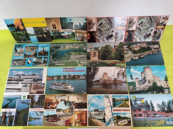 Savonlinna, Joensuu, Imatra, Lappeenranta ym