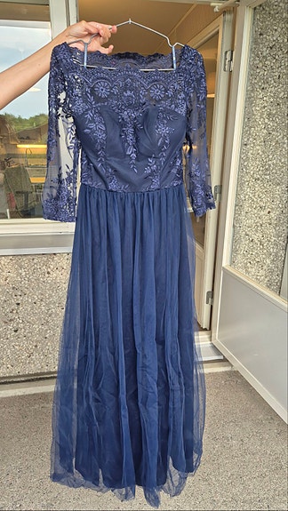 ChiChiLondon Blue Formal Maxi Dress for sale