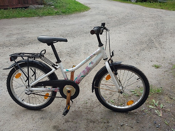 Insera lasten polkupyörä 20" valkoinen 3-vaihdetta