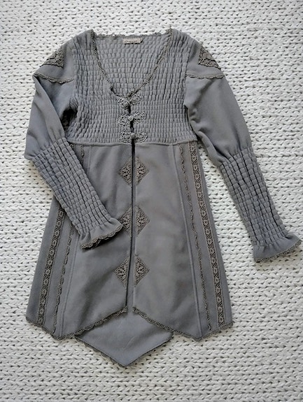 Cream fleecejakku S beige