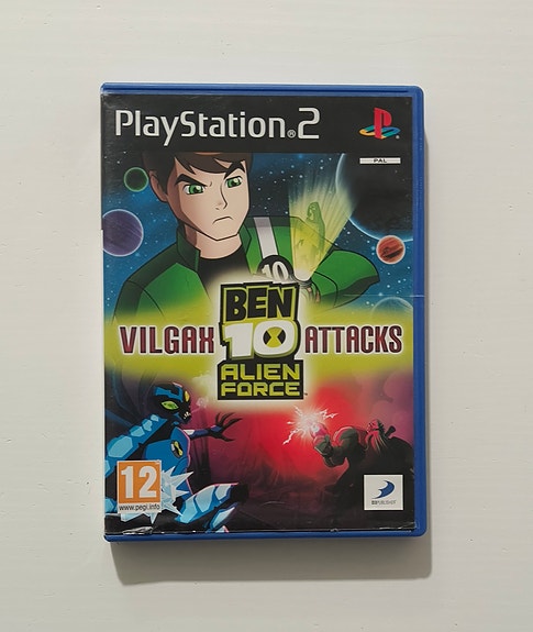 Ben 10 Alien Force Vilgax Attacks, Ps2