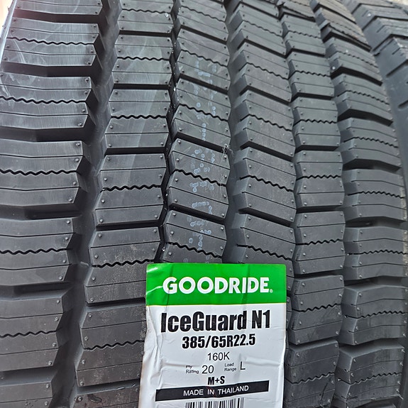 KA uudet  talvirenkaat 385/65R22,5 Goodride IceGuard N1 160K M+S 3PMSF WINTER