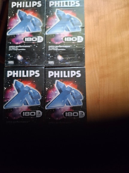 Philips 180D VHS-kasetit