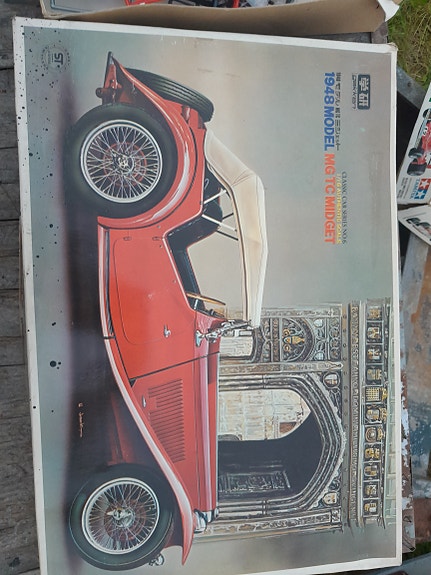 Mg midget pienoismalli