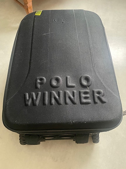 Marc O'Polo kangasmatkalaukku musta unisex