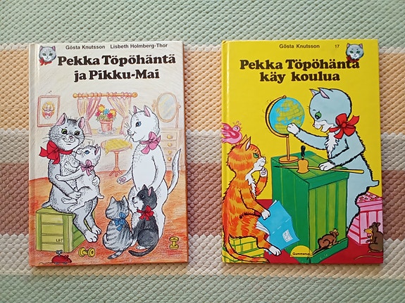 Kaksi Pekka Töpöhäntä - kirjaa