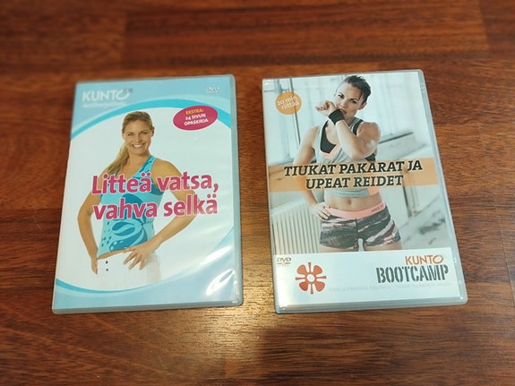 Kunto Bootcamp Litteä vatsa vahva selkä m