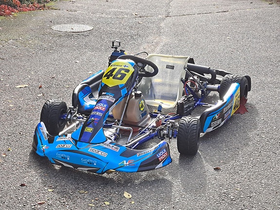 CRG Black Star Rotax Max -kartingauto