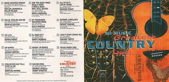 MR Music Greatest Country Hits - 1996 - VA - CD