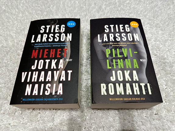 Stieg Larsson - pokkareita