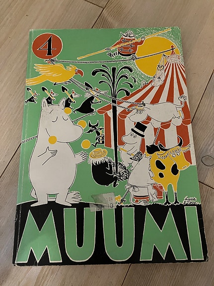 Tove Jansson Muumi 4 -sarjakuvakirja (1981)