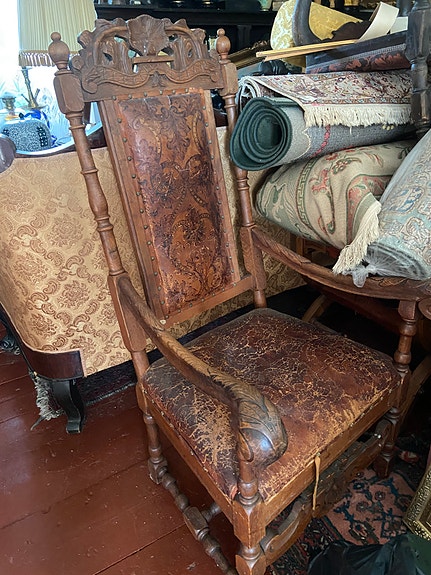 Barokki tyylinen tuoli