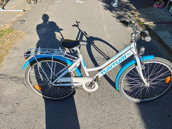 Tunturi Spin 24" 7-v -pyörä, valkoinen