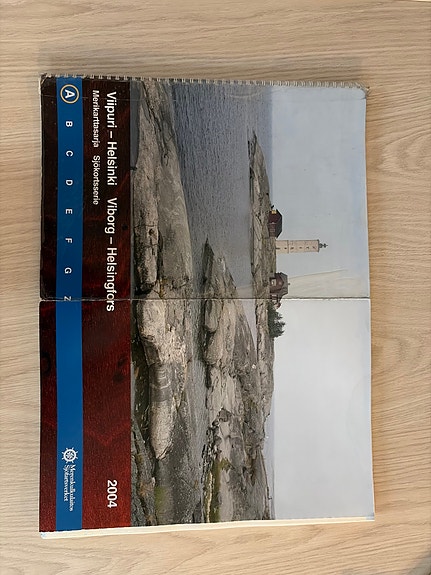 Merikarttasarja Väylät – Kustavi, Vepsä – Hailuoto 2002