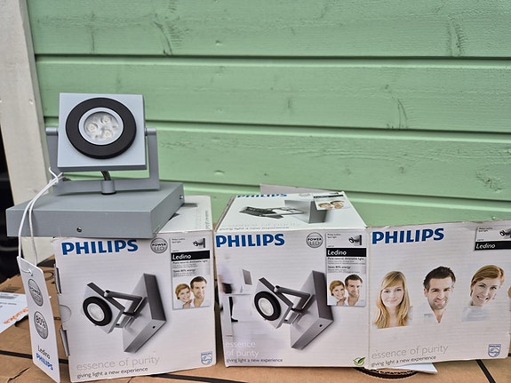 Philips ulkovalo / seinävalaisin harmaa