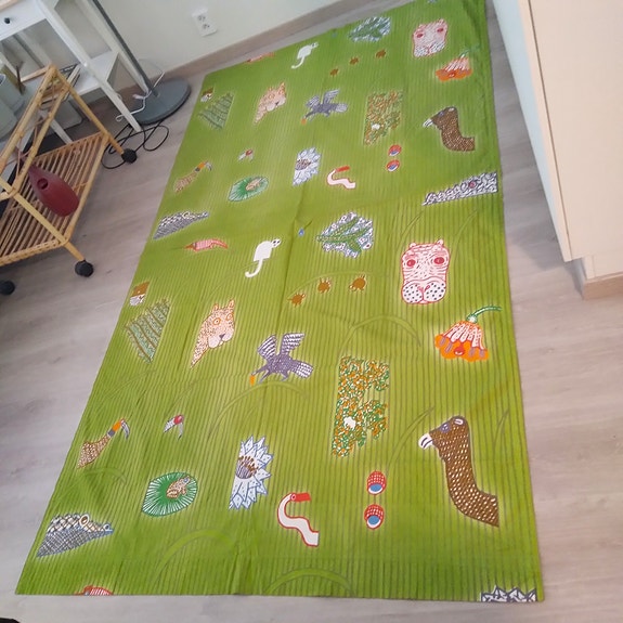 Marimekko Afrikan kuningatar verhot 2 kpl