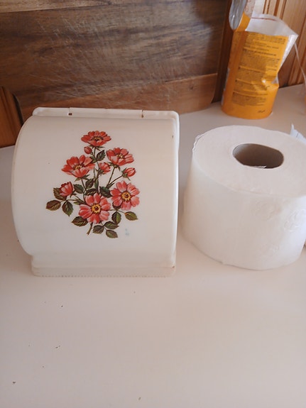 Retro wc paperi teline